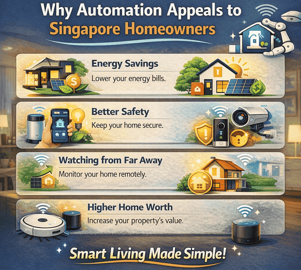 Why Automation Appeals to Singapore Homeowners