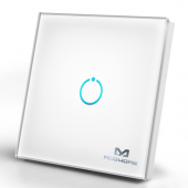 MCO Home Touch Panel 1-Gang White