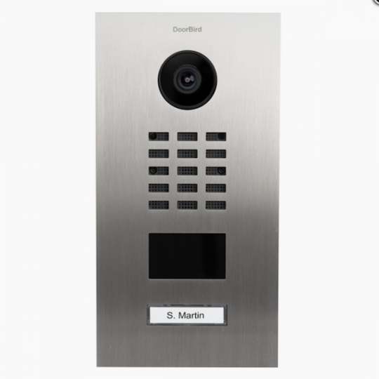 DoorBird IP Video Door Station D2101V Stainless Steel