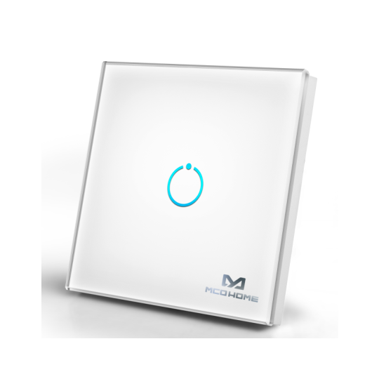 MCO Home Touch Panel 1-Gang White