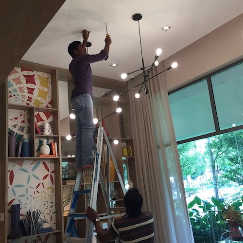 Show room installation by L3Homeation