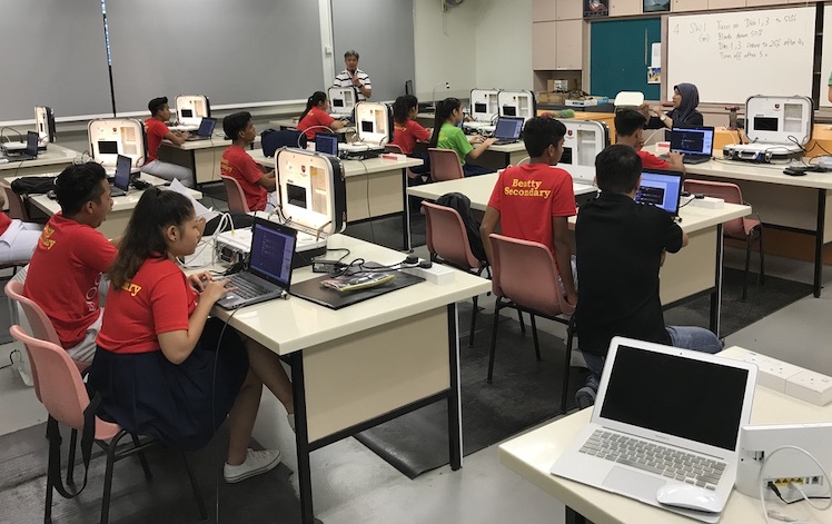 Home Automation Systems in MOE Secondary School Subjects